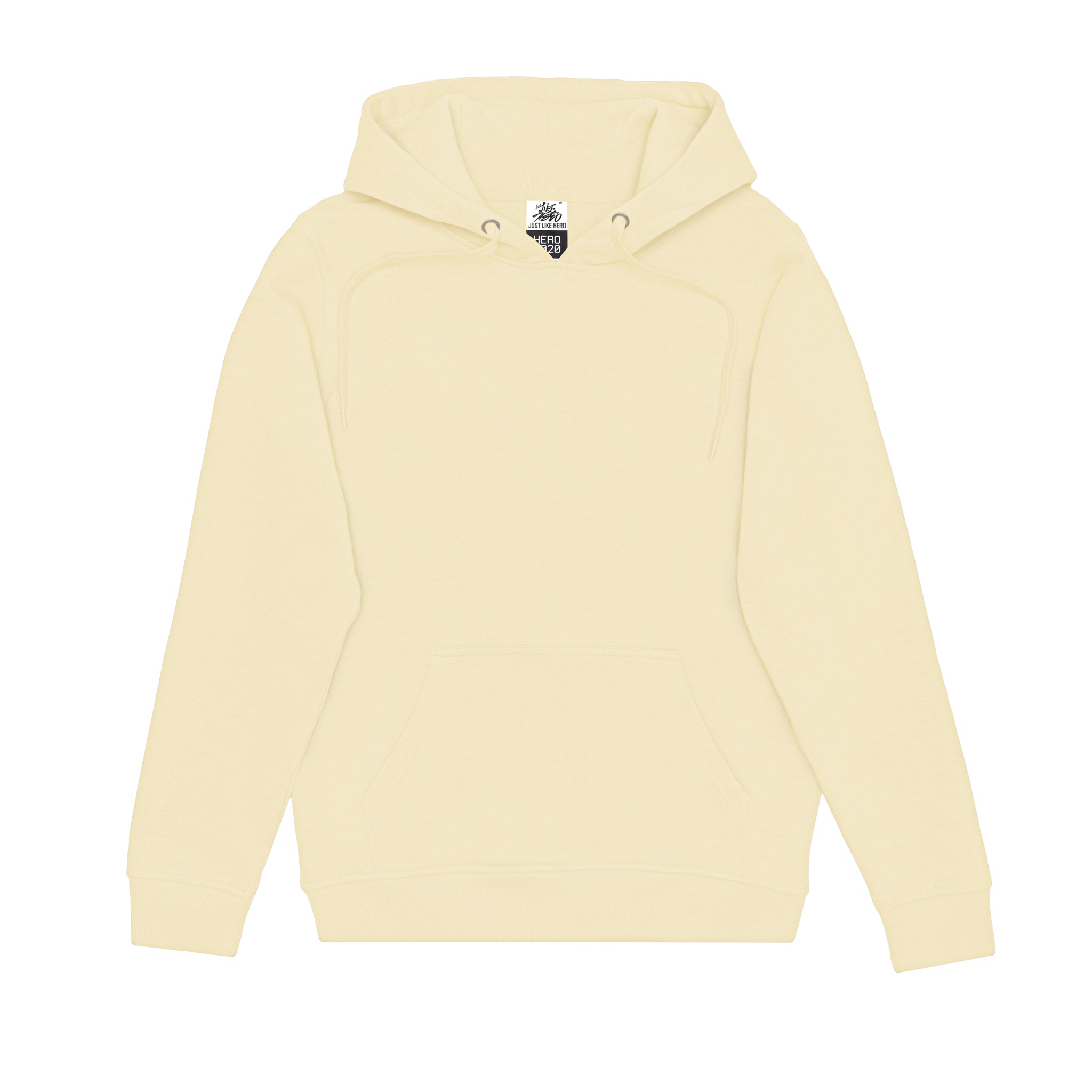 HERO 2020 Unisex Blank Hoodie Ivory