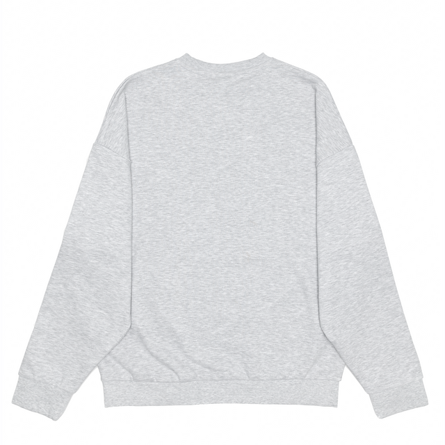 HERO-1050 MAX Unisex Blank Crewneck Sweatshirt - Ash Heather