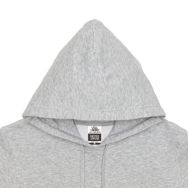 HERO-2020 Unisex Blank Hoodie - Sport Grey