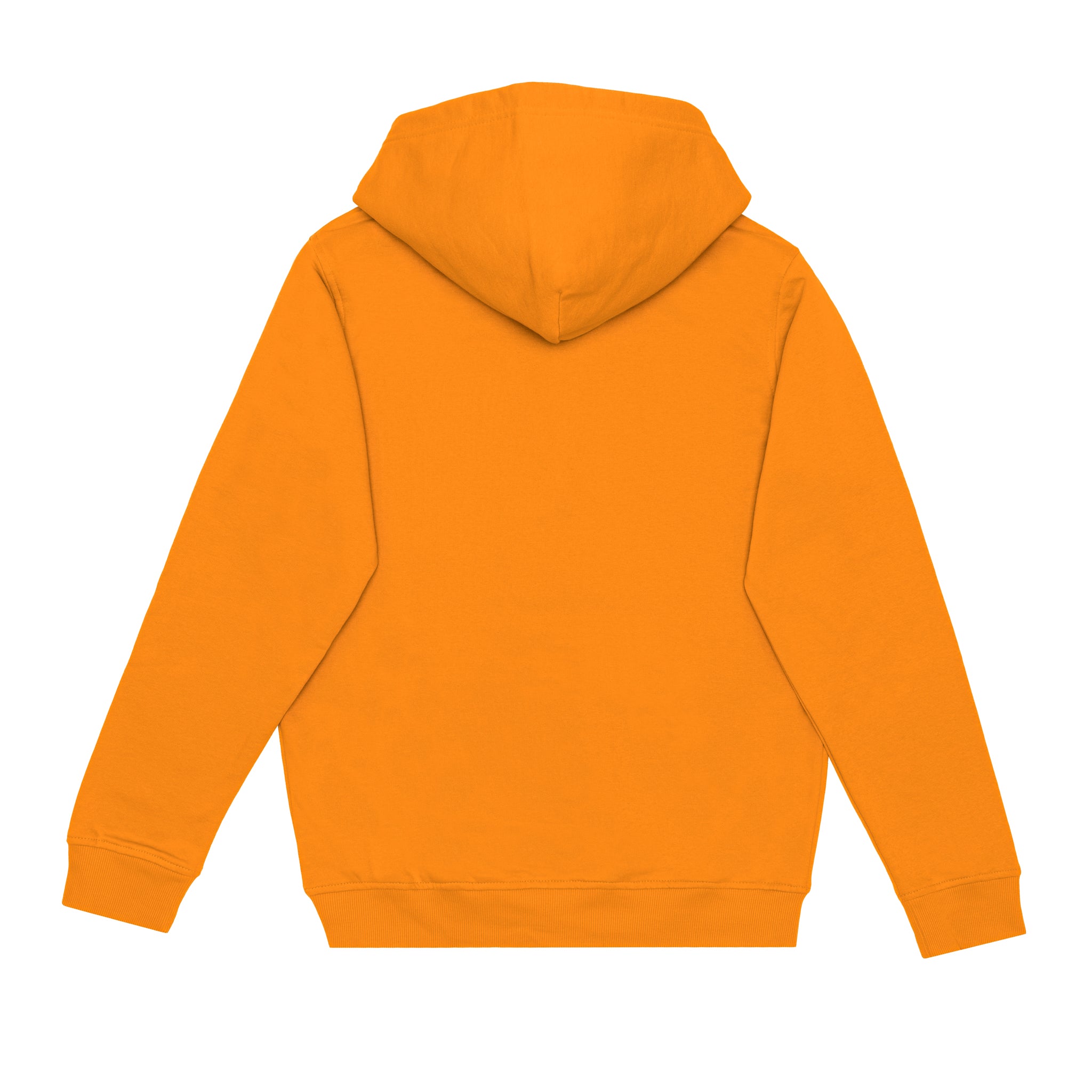 Orange blank hoodie sale