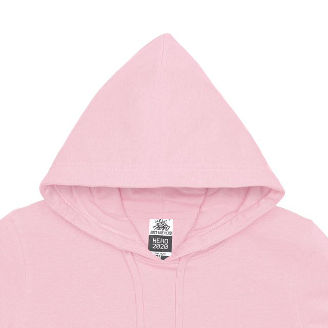 HERO-2020 Unisex Blank Hoodie - Pink