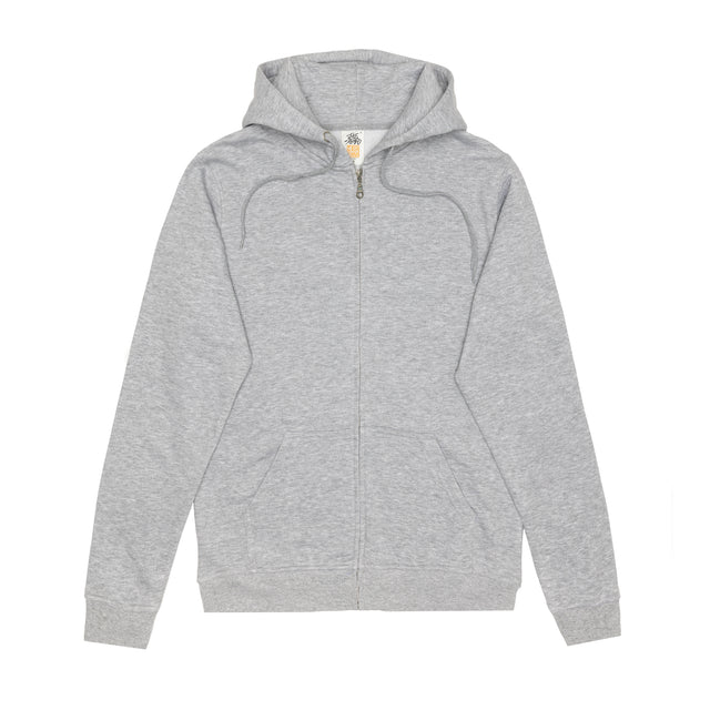 HERO-3020 Unisex Full Zip Hoodie - Sport Grey