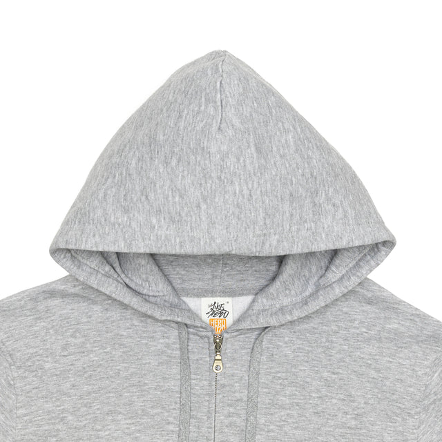 HERO-3020 Unisex Full Zip Hoodie - Sport Grey