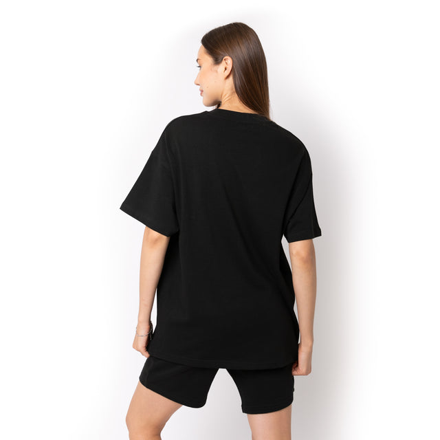 HERO-300 Unisex Super Heavy Oversized Tee - Black