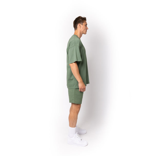 HERO-300 Unisex Super Heavy Oversized Tee - Dusty Green