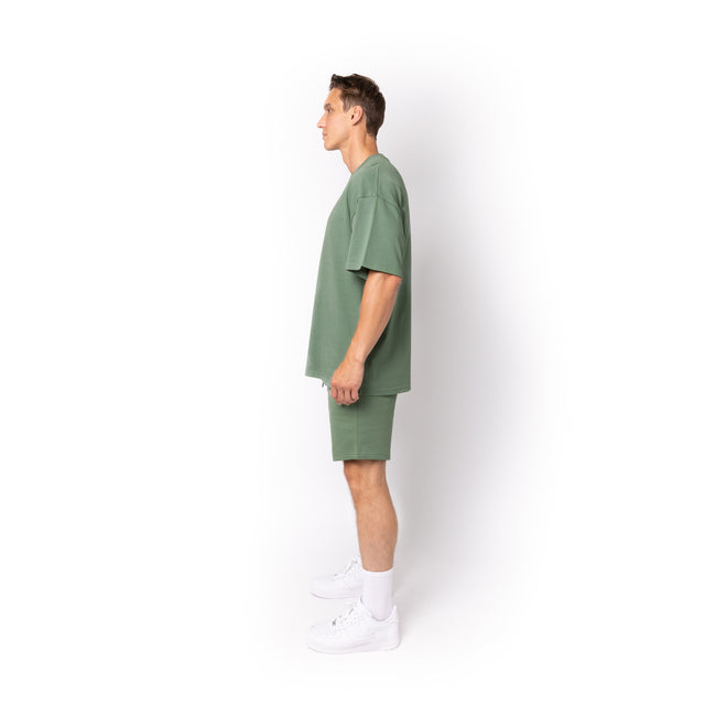 HERO-300 Unisex Super Heavy Oversized Tee - Dusty Green