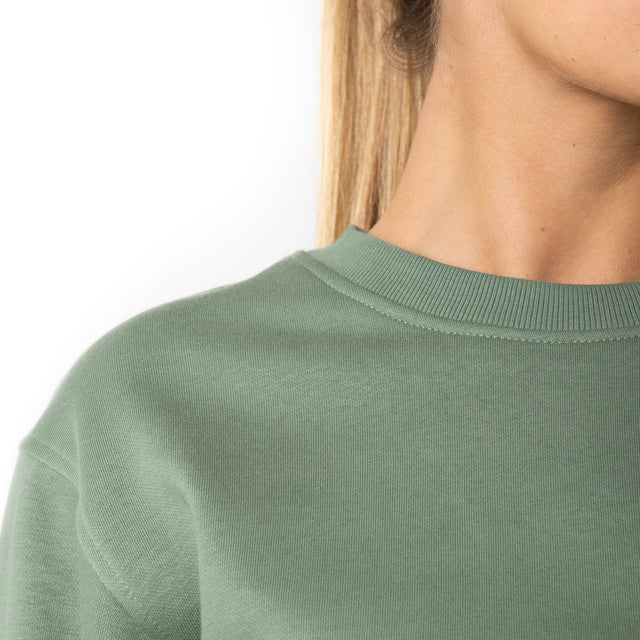 HERO-1020 Unisex Blank Crewneck Sweatshirt - Dusty Green