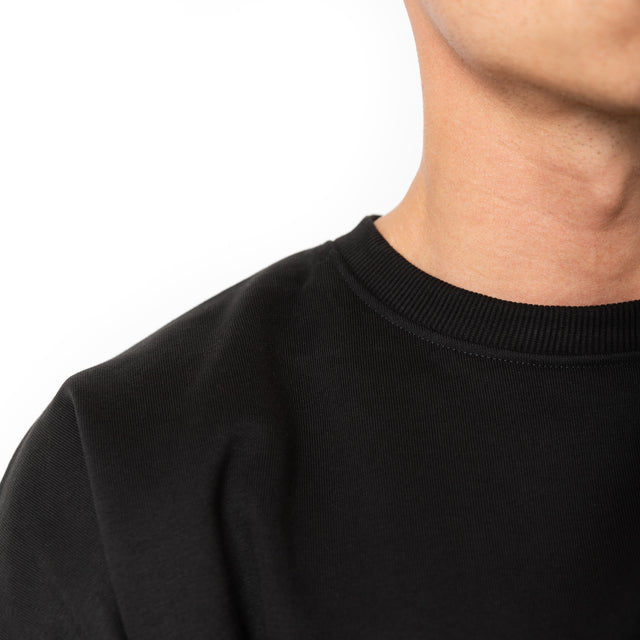 HERO-1050 MAX Unisex Blank Crewneck Sweatshirt - Black