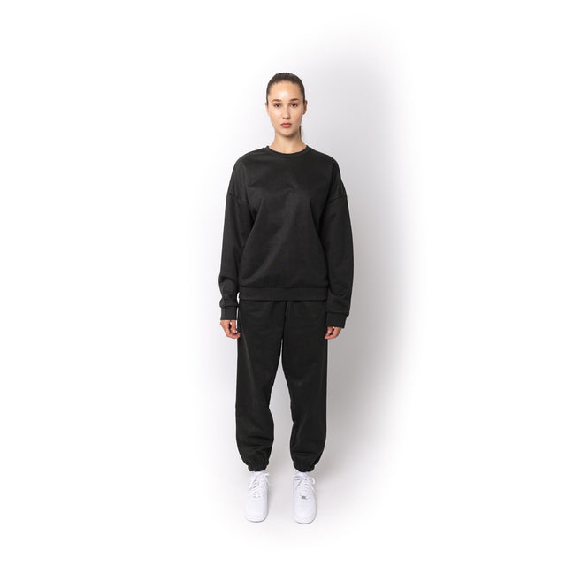 HERO-1050 MAX Unisex Blank Crewneck Sweatshirt - Off Black