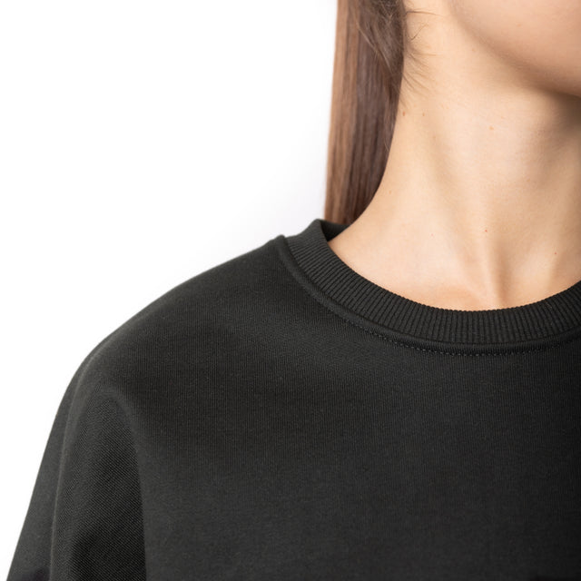 HERO-1050 MAX Unisex Blank Crewneck Sweatshirt - Off Black