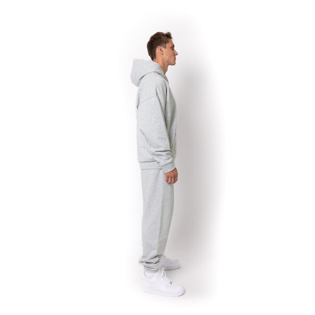 HERO-2050 MAX Unisex Blank Hoodie - Ash Heather