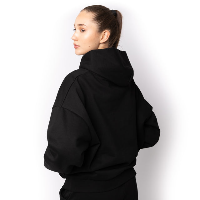 HERO-2050 MAX Unisex Blank Hoodie - Black