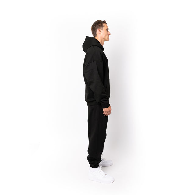 HERO-2050 MAX Unisex Blank Hoodie - Black