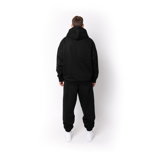 HERO-2050 MAX Unisex Blank Hoodie - Black