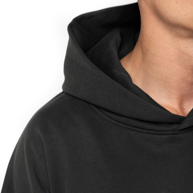 HERO-2050 MAX Unisex Blank Hoodie - Off Black