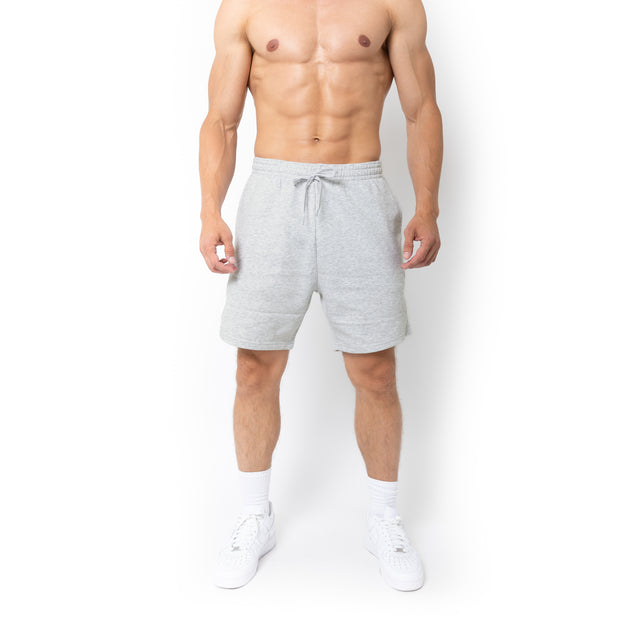 HERO-6020 7" Sweatshorts - Ash Heather