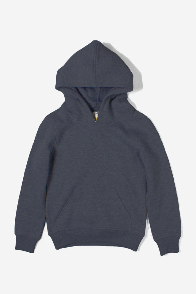 HERO-2020 Youth Blank Hoodie - Dark Heather