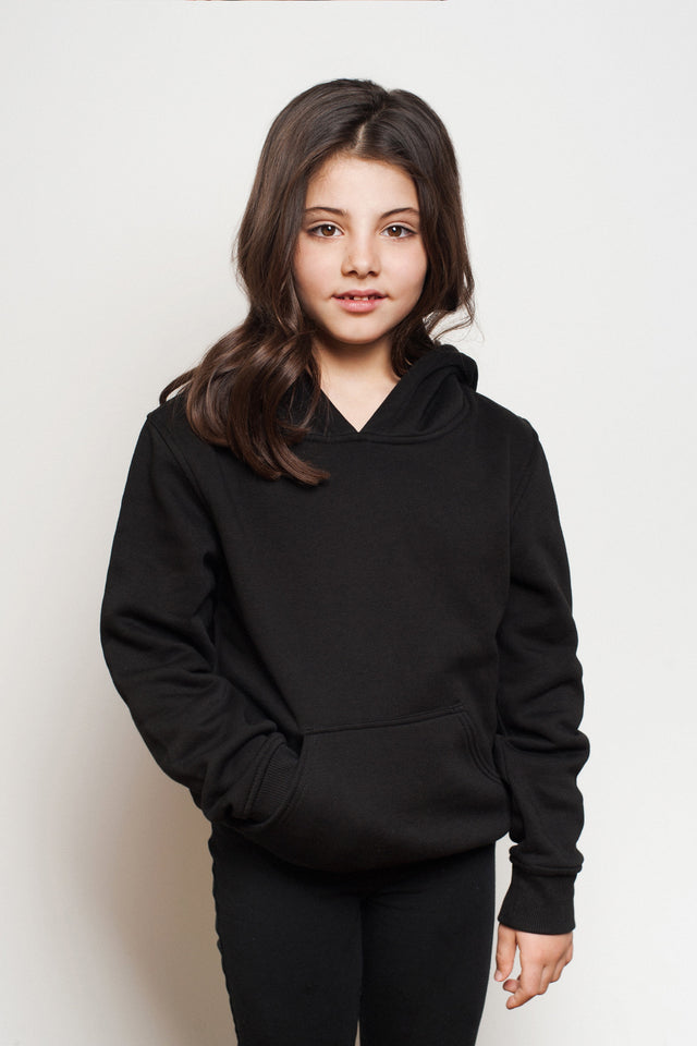 HERO-2020 Youth Blank Hoodie - Black