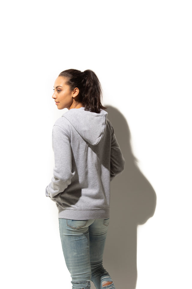 HERO-3020 Unisex Full Zip Hoodie - Sport Grey