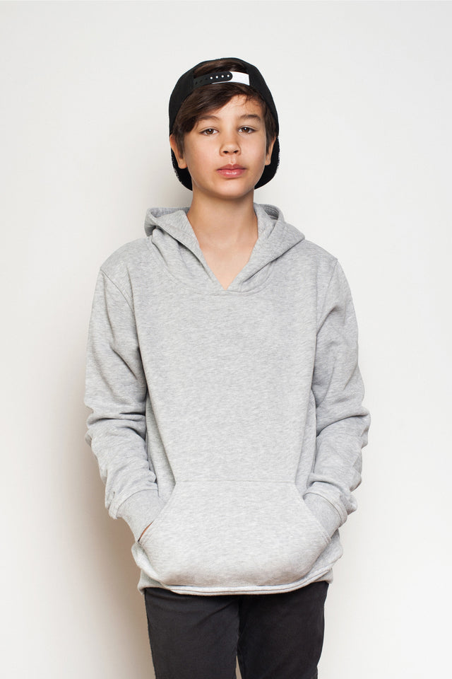 HERO-2020 Youth Blank Hoodie - Sport Grey